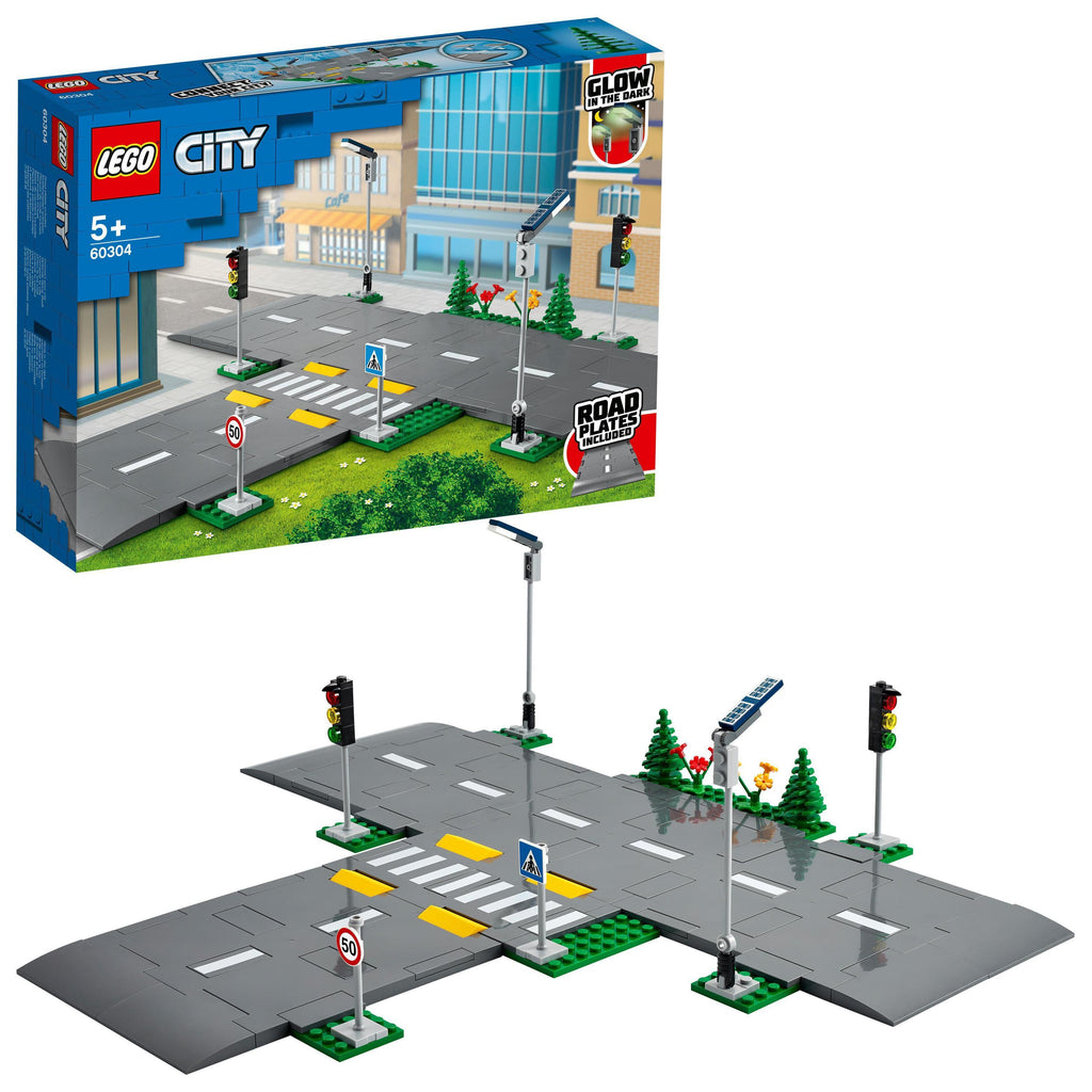 LEGO® City Road Plates Building Kit 60304