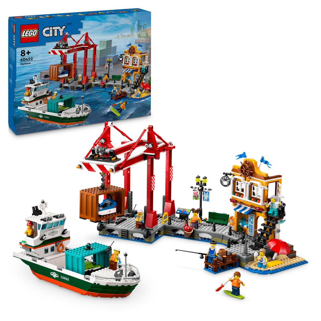 60422 LEGO City Seaside Harbor with Cargo Ship