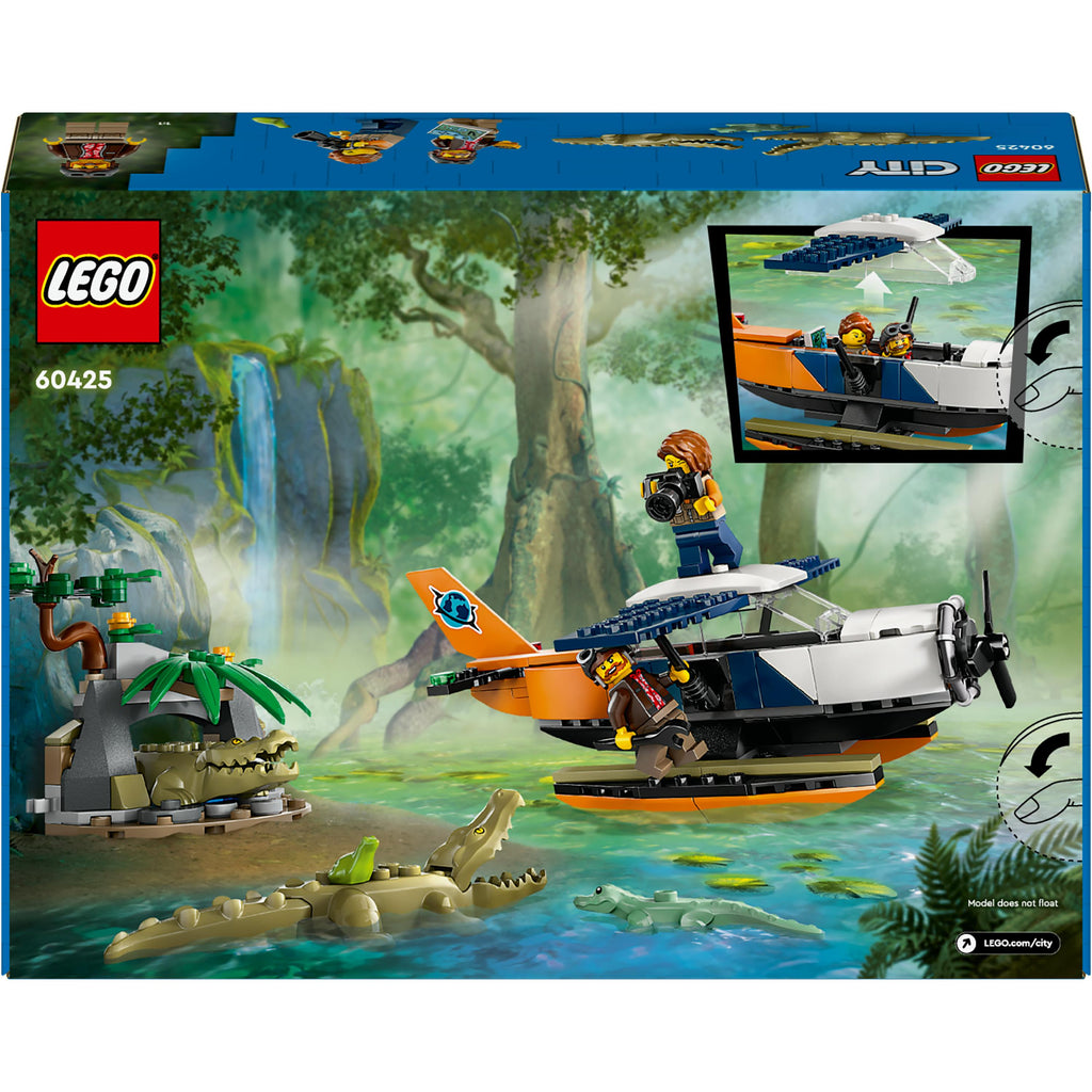 LEGO® City Jungle Explorer Water Plane Toy Vehicle Set 60425