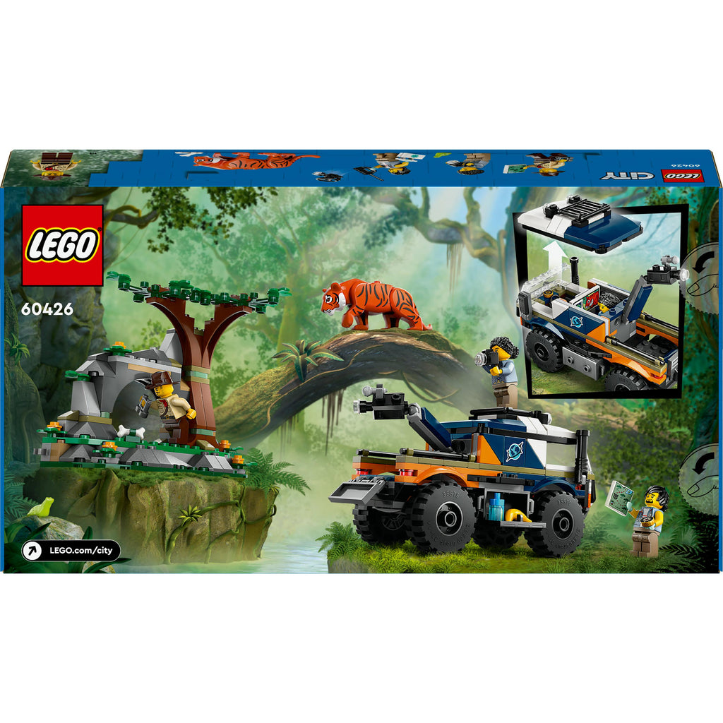 LEGO® City Jungle Explorer Off-Road Truck & Toy Tiger 60426