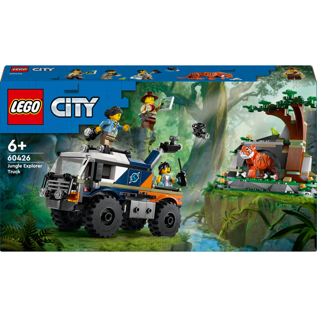 LEGO® City Jungle Explorer Off-Road Truck & Toy Tiger 60426