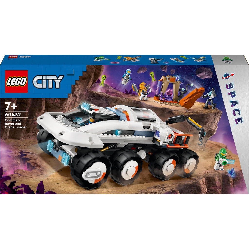 60432 LEGO City Command Rover and Crane Loader