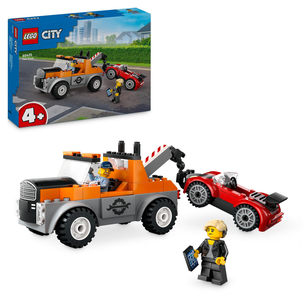 60435 LEGO 4+ City Tow Truck and Sports Car Repair