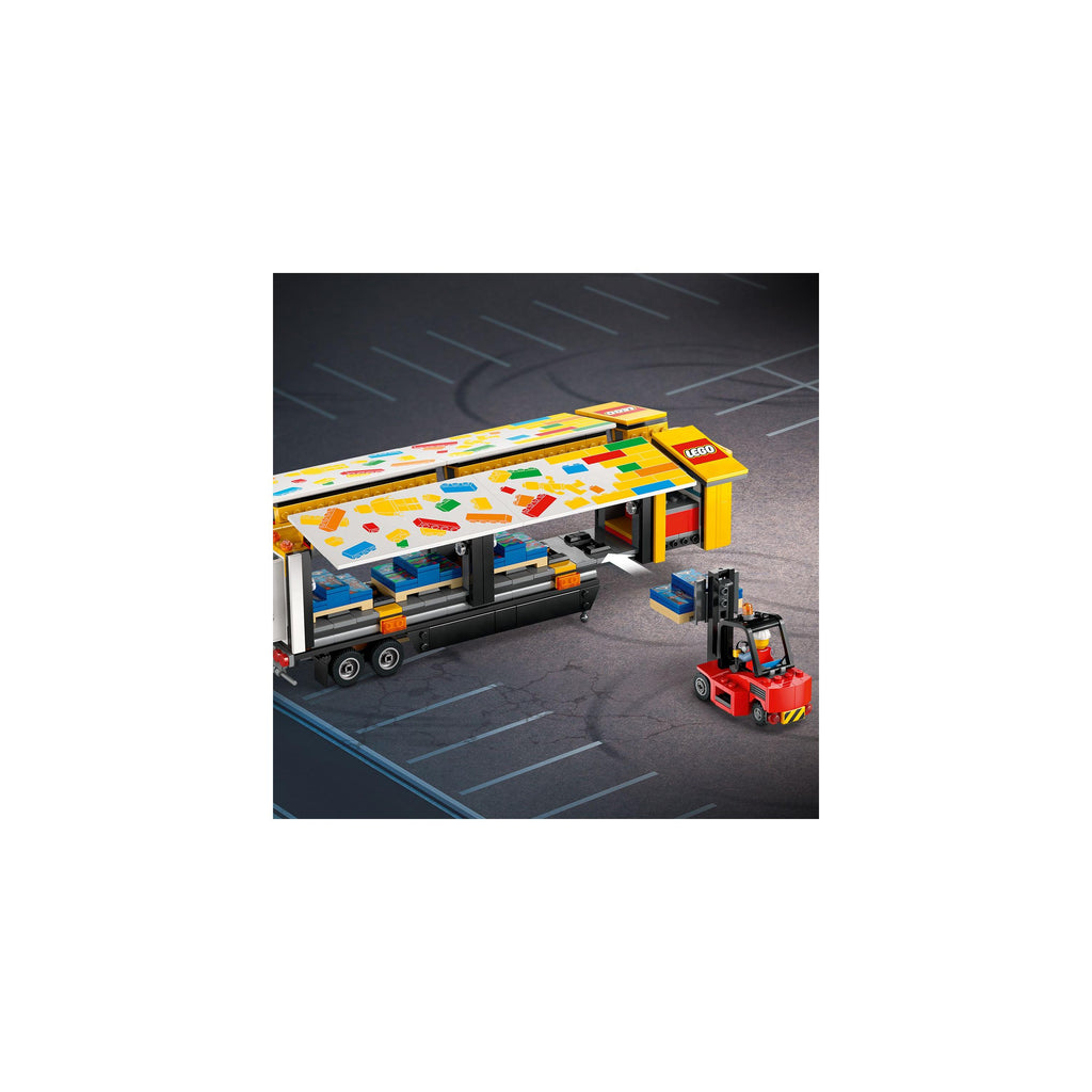 LEGO® City Yellow Delivery Truck Building Toy Set 60440