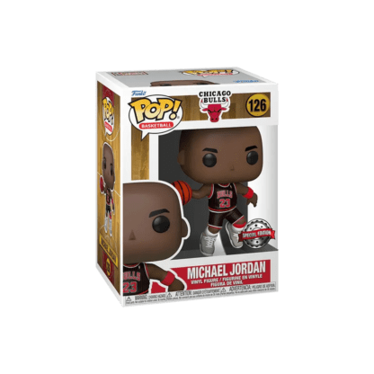 126 Funko POP! Michael Jordan NBA Chicago Bull (Black Jersey)