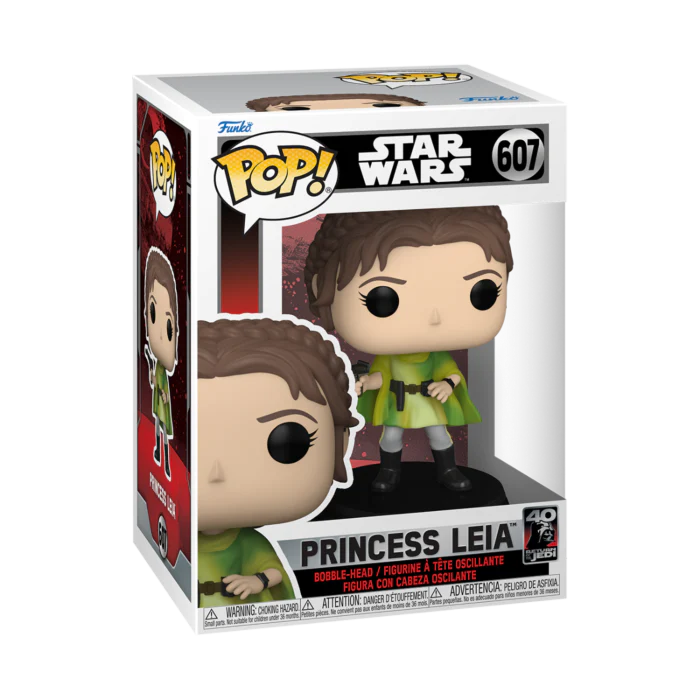 607 Funko POP! Star Wars Episode VI Return of the Jedi - Princess Leia (Endor) 40th Anniversary