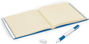 LEGO Locking Notebook with Gel Pen - Blue