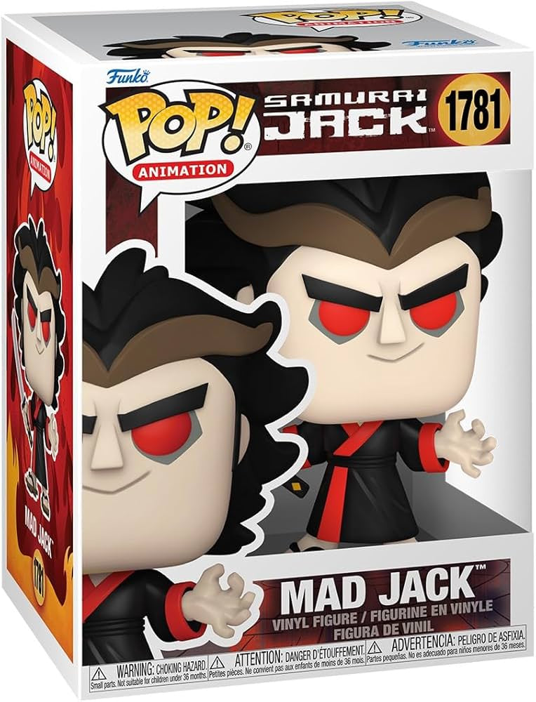 1781 FUNKO POP!:SAMURAI JACK-MAD JACK