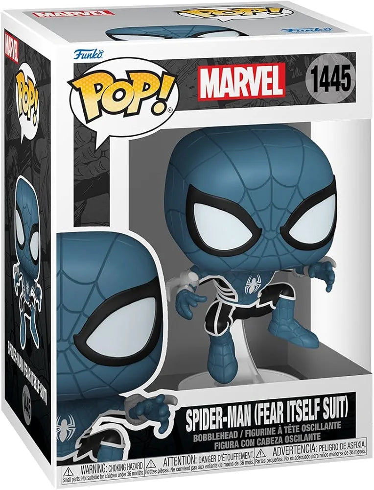 1445 Funko POP! Marvel Spider-Man Comics - Spider-Man (Fear Itself Suit) Glow-in-the-Dark