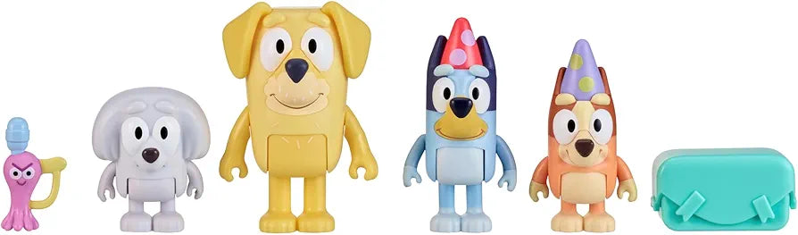 Bluey Season 9 - 4 Figure Pack Asst Each