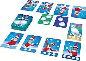 The Elf on the Shelf Snow Battle Card Game