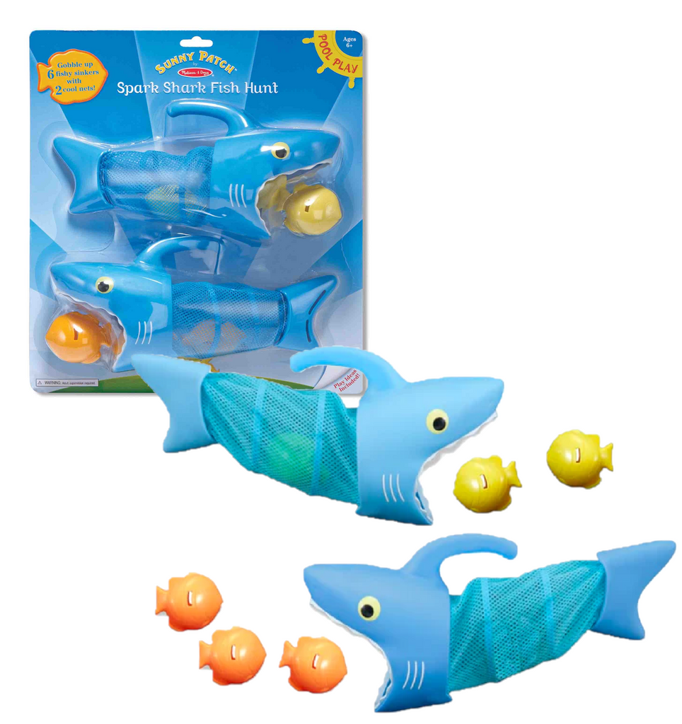 6664 Melissa & Doug Spark Shark Fish Hunt Pool Toy