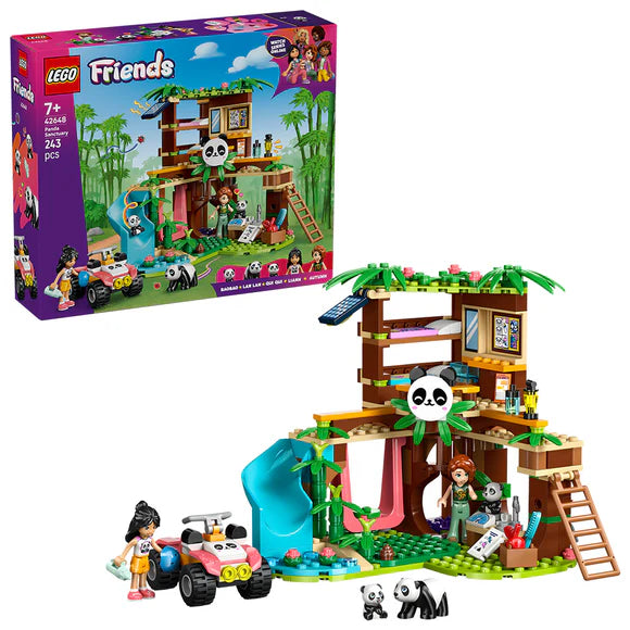 LEGO® Friends Panda Sanctuary Animal Care Building Set Toy 42648