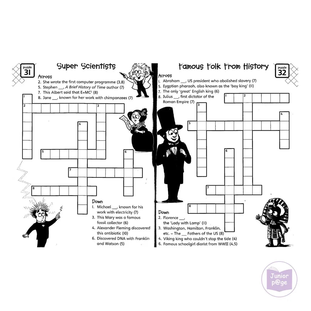 Big and Smart Quiz Crosswords