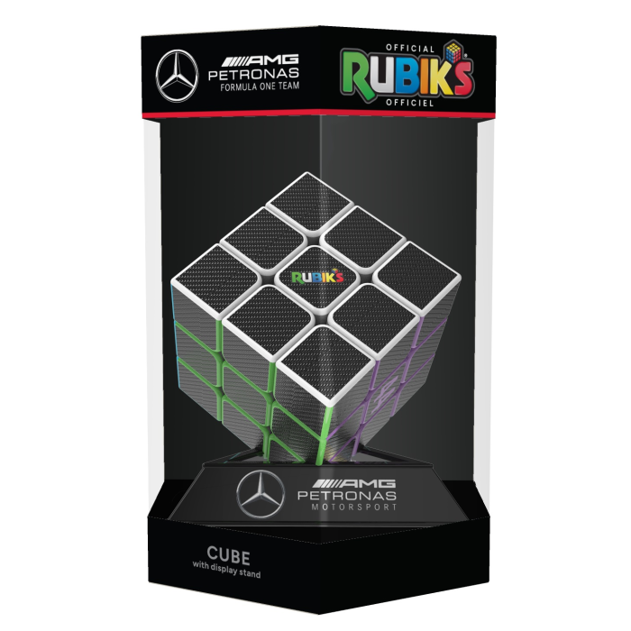 Rubik's Cube Mercedes Carbon Fibre Cube