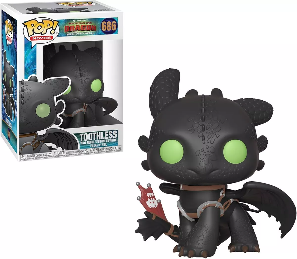 686 Funko POP! How to Train Your Dragon 3 - Toothless