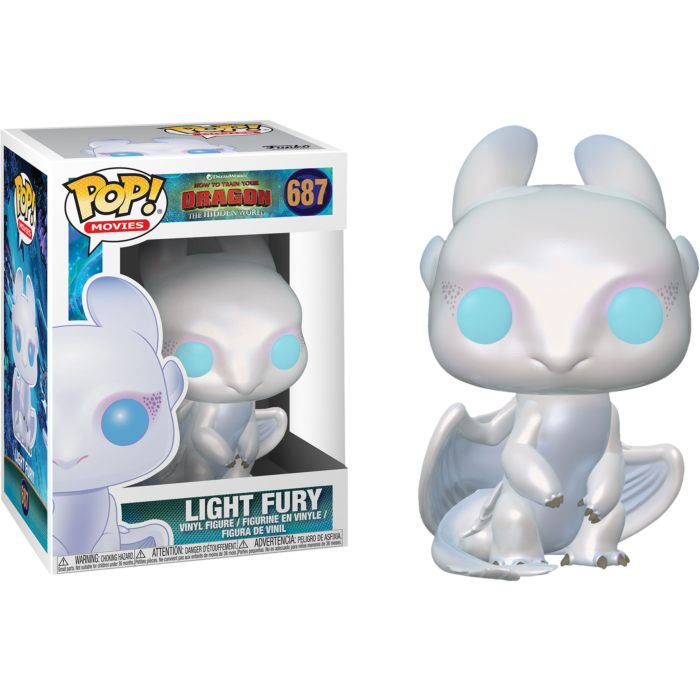 687 Funko POP! How to Train Your Dragon 3 The Hidden World - Light Fury