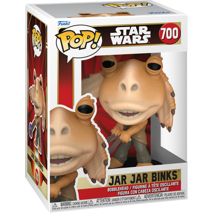 700 Funko POP! Star Wars Episode 1 - The Phantom Menace 25th Anniversary Jar Jar Binks with Booma Balls