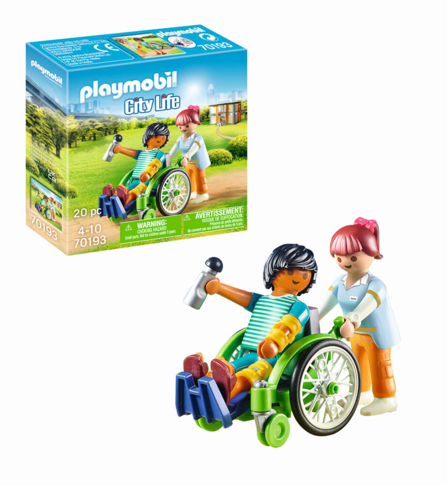 70193 Playmobil Patient in Wheelchair