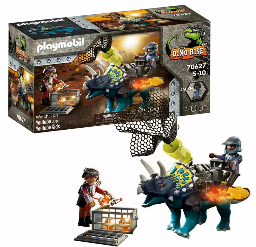 70627 Playmobil Triceratops: Battle for the Legendary Stones