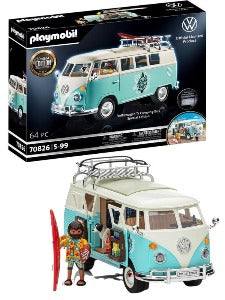 70826 Playmobil Volkswagen T1 Camping Bus - Special Edition – Pops Toys