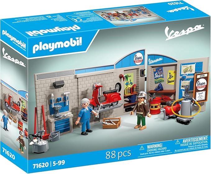 71620 Playmobil 60s Vespa Garage