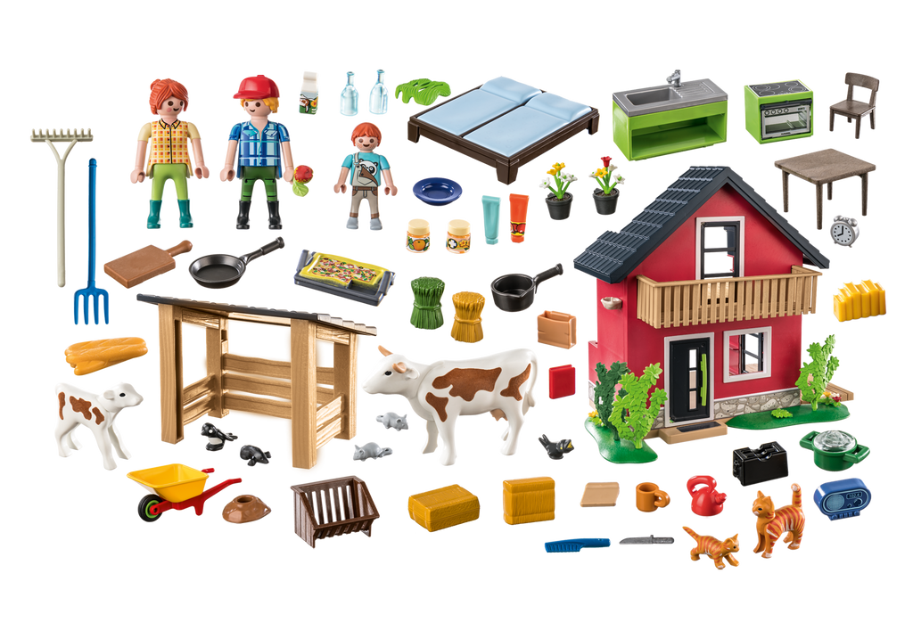 71248 Playmobil Farmhouse with Outdoor Area
