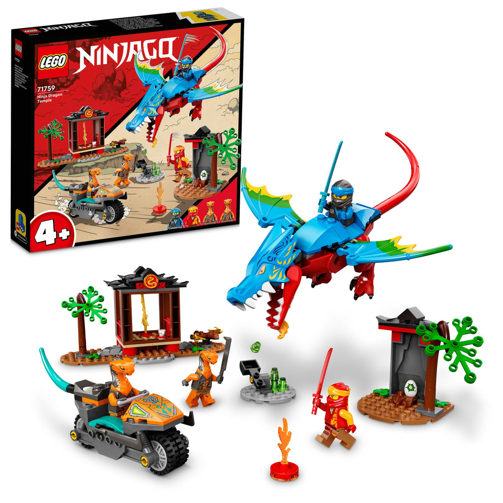 71759 LEGO 4+ Ninjago Ninja Dragon Temple