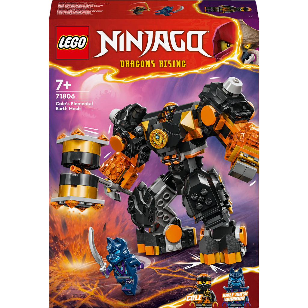 71806 LEGO Ninjago Cole's Elemental Earth Mech