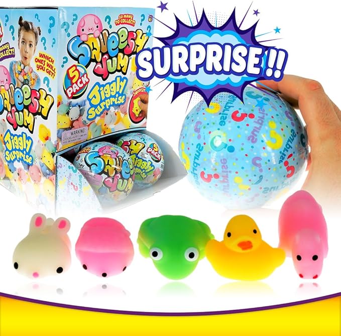 Jaru Squeesh Yum Jiggly Surprise Ball Each