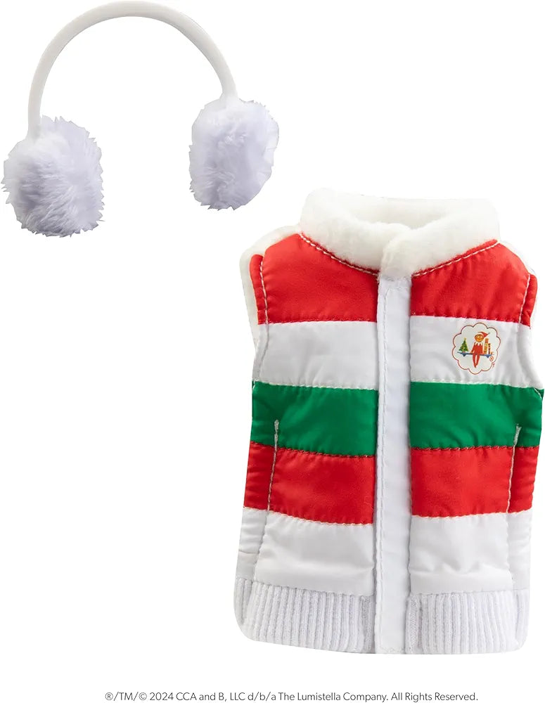 The Elf on the Shelf Claus Couture Bundle-Up Puffer Vest