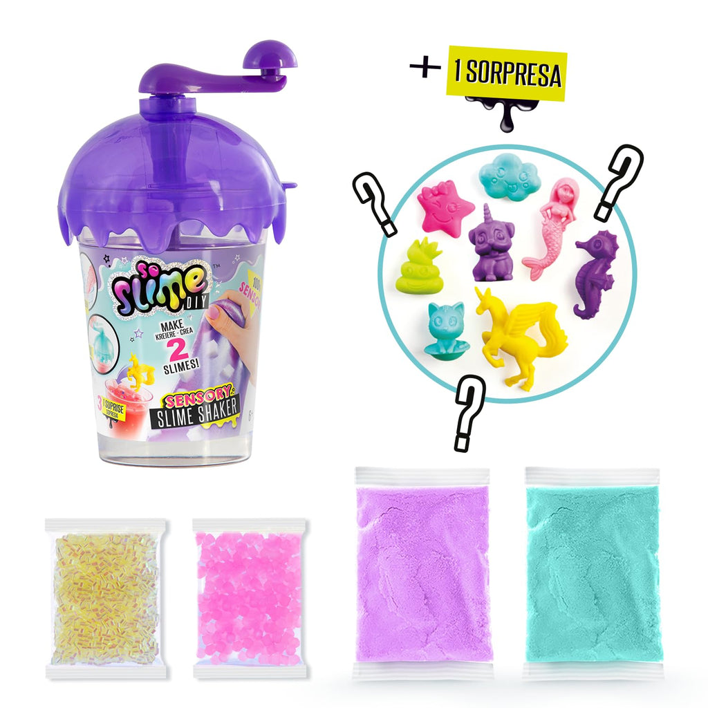 So Slime Sensory Slime Shaker Asst Each