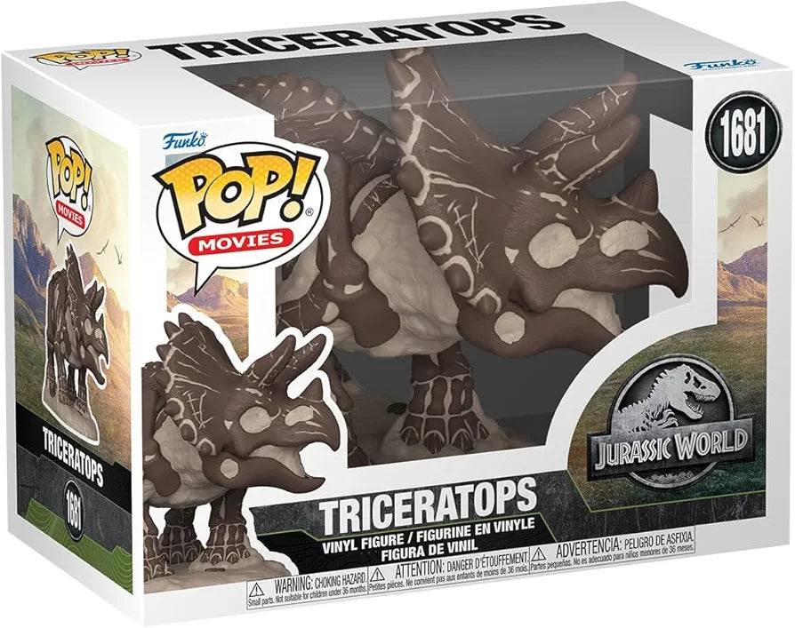 1681 Funko POP! Jurassic World - Triceratops Fossil