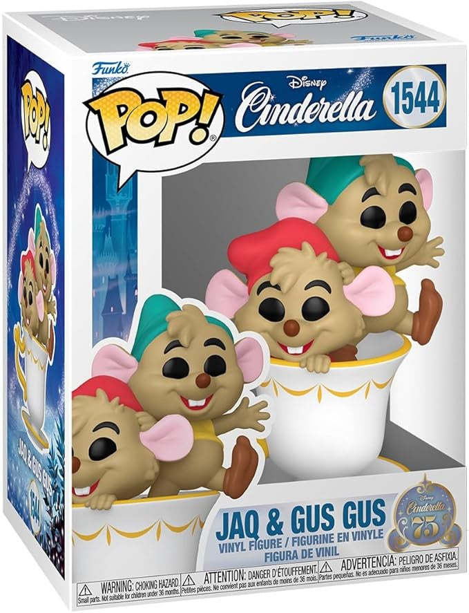 1544 FUNKO POP!:CINDERELLAS 75TH-J&G IN CUP