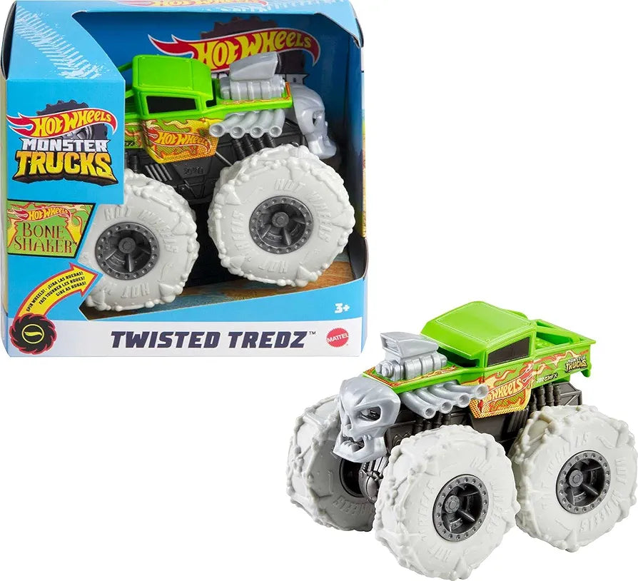 Hot Wheels Monster Trucks Twisted Tredz Asst Each