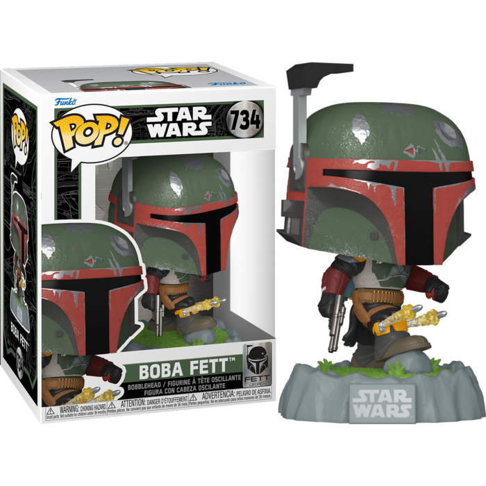 734 Funko POP! Star Wars Fett Legacy - Boba Fett with Kneepad Rockets