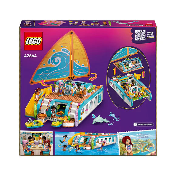 LEGO® Friends Travel Boat Adventure Building Kit Role-Play Toy 42664