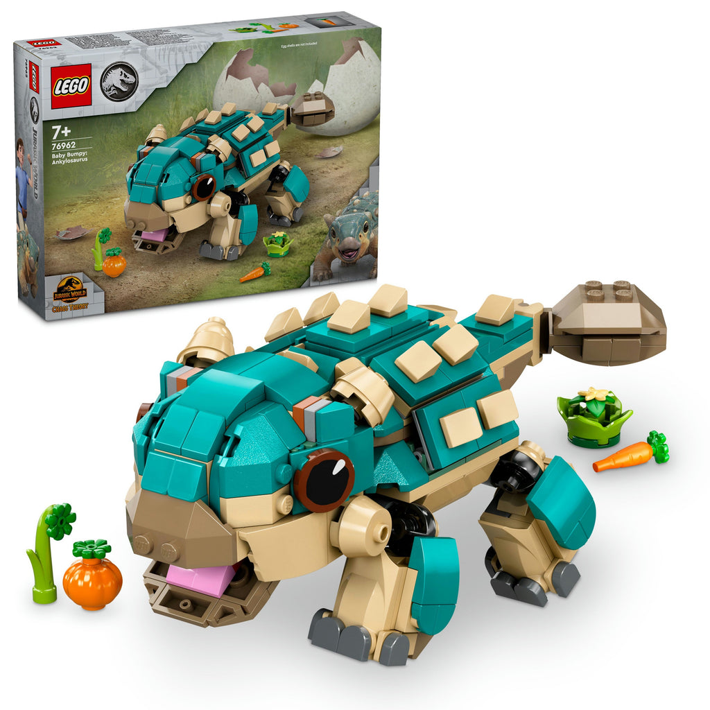 LEGO® Jurassic World Baby Bumpy: Ankylosaurus Toy Set 76962