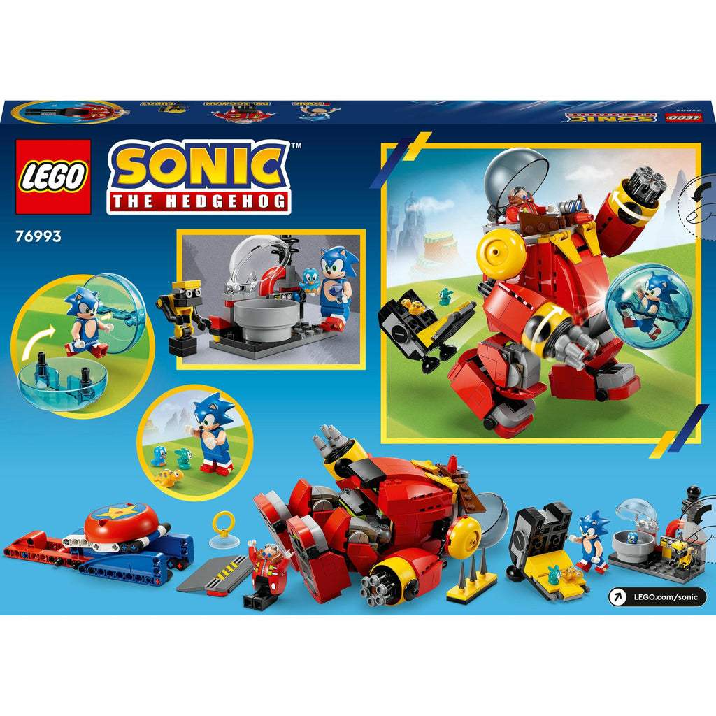 76993 LEGO Sonic the Hedgehog Sonic vs. Dr. Eggman's Death Egg Robot