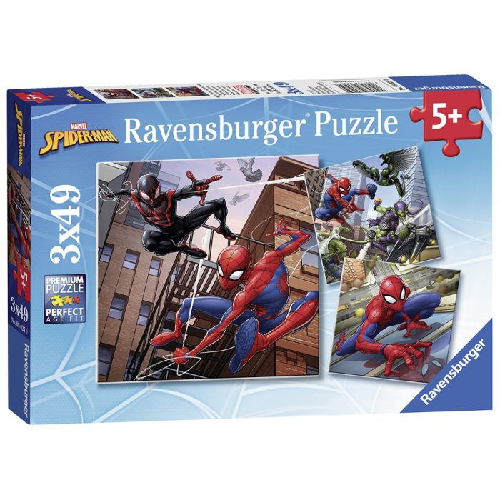 Ravensburger 3 x 49 Piece Puzzles - Spider-Man