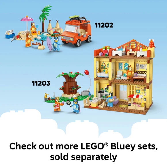 LEGO® Bluey Playground Fun with Bluey and Chloe Preschool Toy Building Kit 11201
