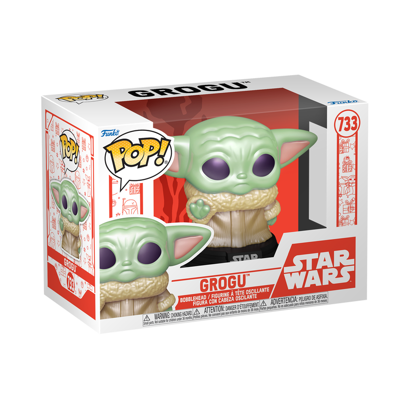 733 Funko POP! Grogu Holiday