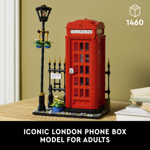 LEGO® Ideas Red London Telephone Box Set 21347