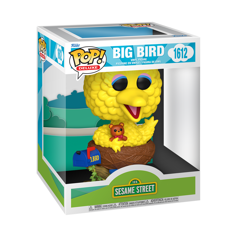 1612 Funko POP! Sesame Street - Big Bird in Nest Deluxe Pop!