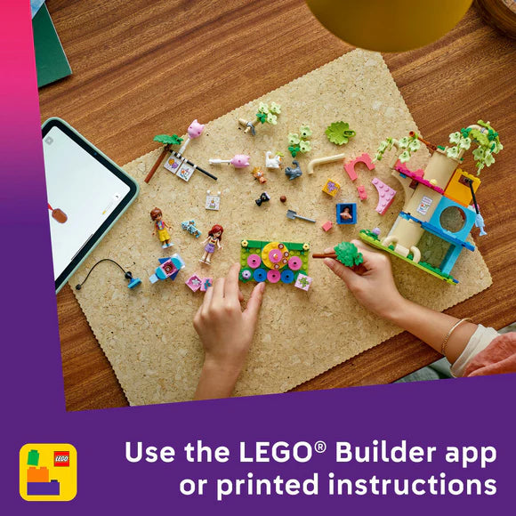 LEGO® Friends Cat Birthday Party & Tree House Building Kit Toy 42666