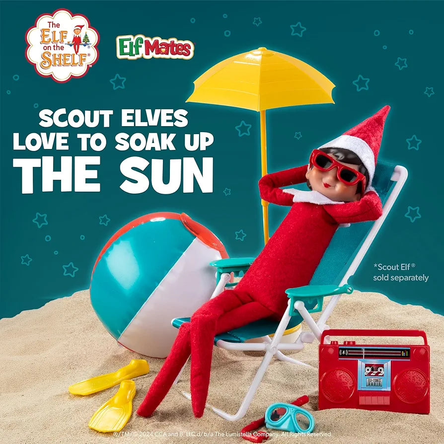 The Elf on the Shelf Polar Props - Beach Vacation