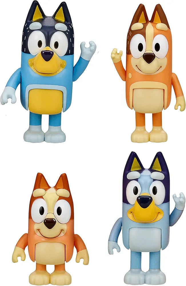 Bluey Season 9 - 4 Figure Pack Asst Each