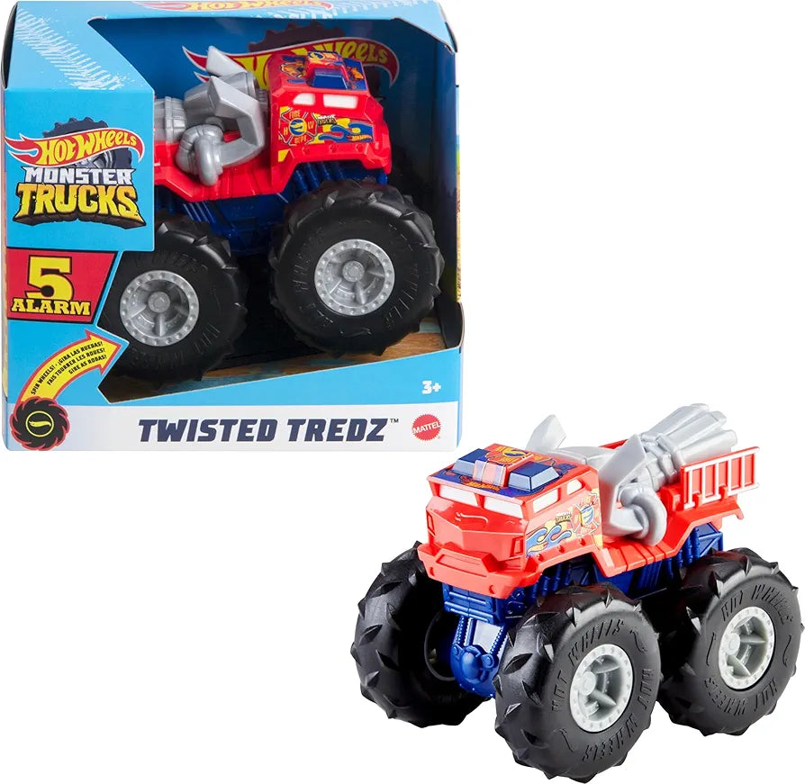 Hot Wheels Monster Trucks Twisted Tredz Asst Each