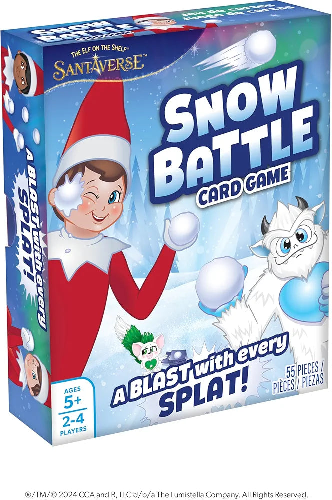 The Elf on the Shelf Snow Battle Card Game