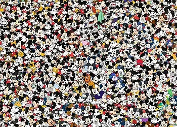 Ravensburger 1000 Piece Puzzle - Challenge Mickey Mouse